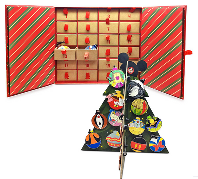 Disney World of Disney Holiday Countdown Calendar Pin Set 2020 Limited New Box