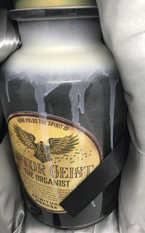 Disney 50th Haunted Mansion Host A Ghost Bottle Victor Geist Organist New