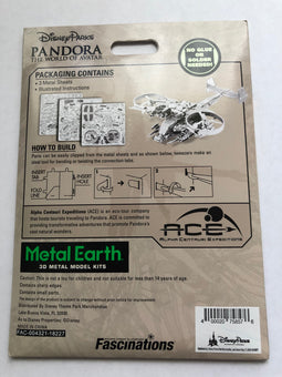 Disney Parks Avatar Scorpion Gunship Metal Earth Model Kit 3D New