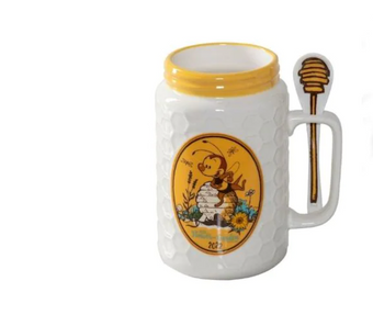 Disney Epcot Flower and Garden Festival 2022 Spike the Bee Mug with Spoon New