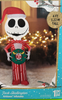 Disney Jack Skellington The Nightmare Before Christmas Airblown Inflatable New