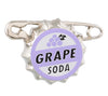 Disney Parks Grape Soda Lid Pin New with Card