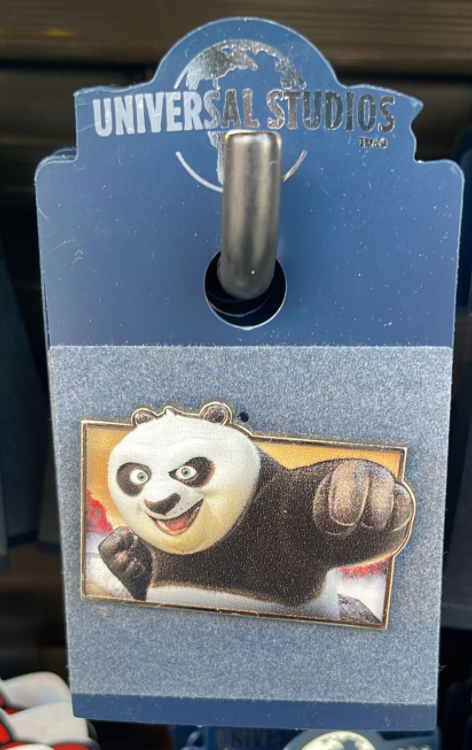 Universal Studios Kung Fu Panda Movie Pin New With Card – I Love Characters
