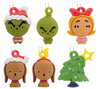 Hallmark Dr. Seuss How The Grinch Stole Christmas Miniature Ornaments Set New