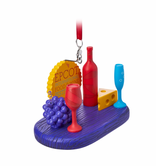 Disney Parks Epcot Food and Wine Festival 2021 Christmas Ornament New with Tag