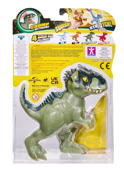 Goo Jit Zu Jurassic World Stretch Heroes Chomp Attack Giganotosaurus New Sealed