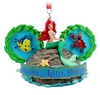 Disney Parks Voyage of the Little Mermaid Ear Hat Christmas Ornament New w Tag