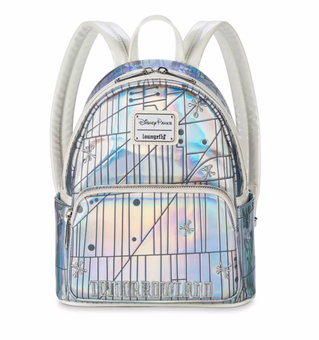 Disney Parks Iridescent Tomorrowland Mini Backpack by Loungefly New with Tags
