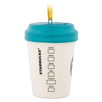 Disney Parks Starbucks Been There Disneyland Cup Tumbler Ornament New with Tag