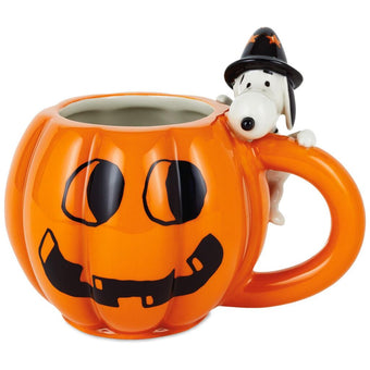 Hallmark Peanuts Peanuts Snoopy Jack-o'-Lantern Mug 15 oz New