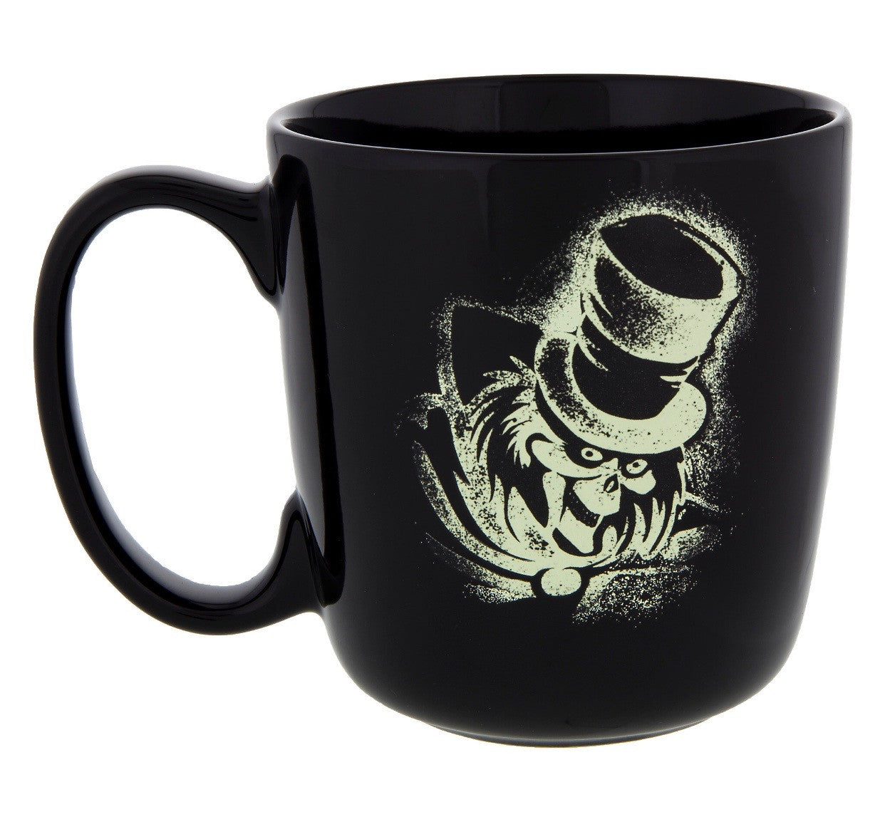 Disney Parks Haunted Mansion Hatbox Ghost Ceramic Coffee Mug New