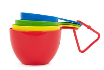 M&M's World Characters Measuring Cups Set of 4 New with Tags