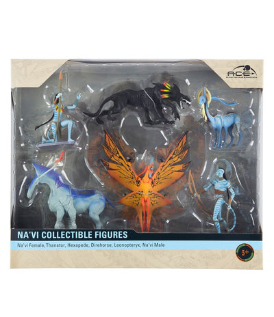 Disney Parks Pandora World Of Avatar Na'vi Collectible Figures Figurines Set 6