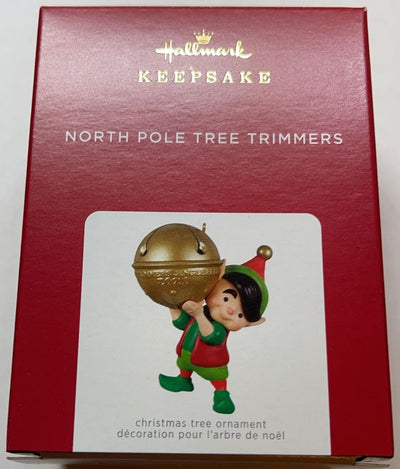 Hallmark 2021 North Pole Tree Trimmers Christmas Ornament New with Box