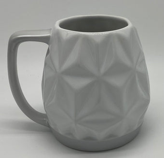 Disney Parks Epcot Spaceship Earth Ceramic Light Collection Coffee Mug New
