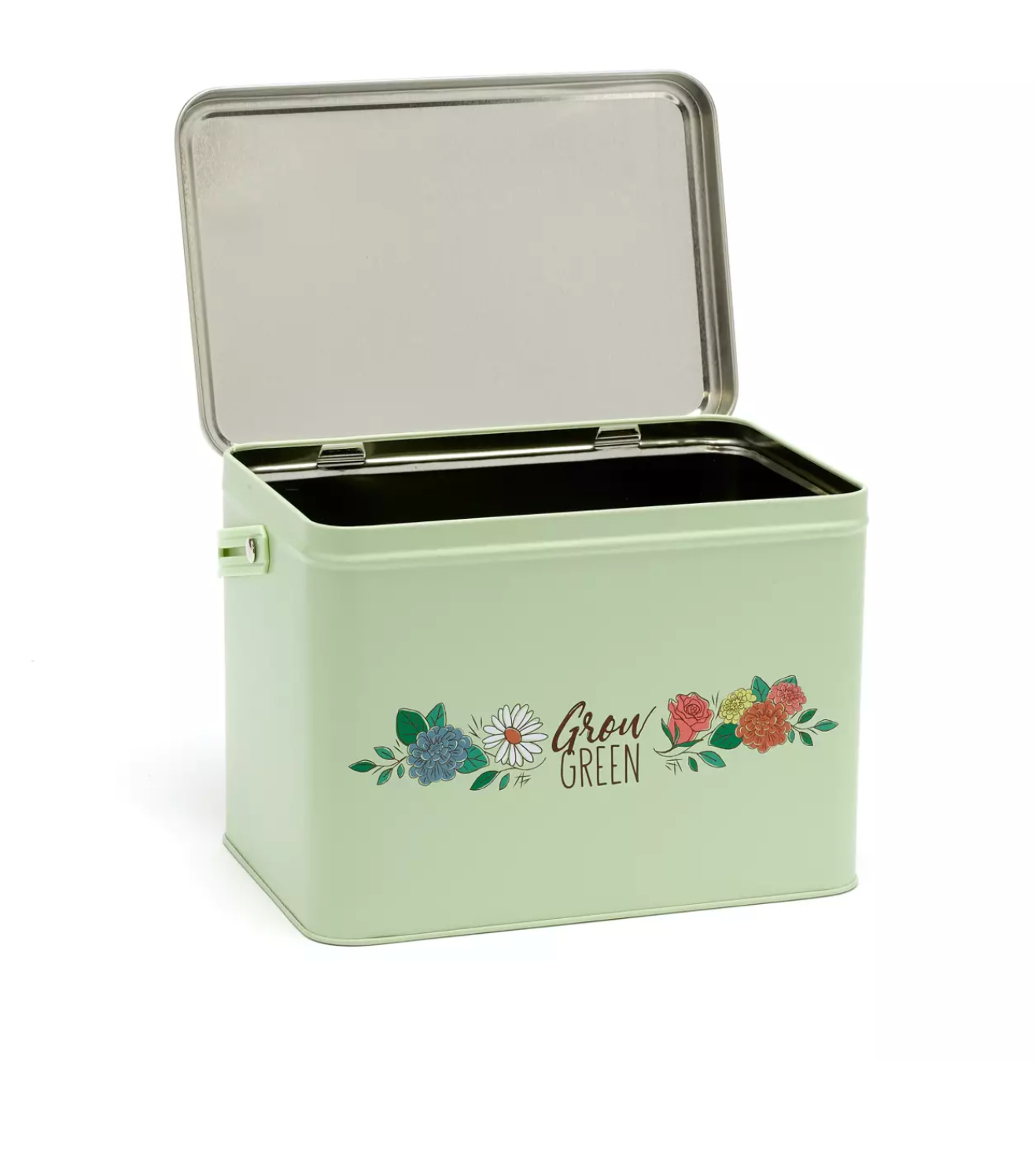 Disney Epcot Flower and Garden Festival 2022 Mickey Grow Green Tin Seed Box New