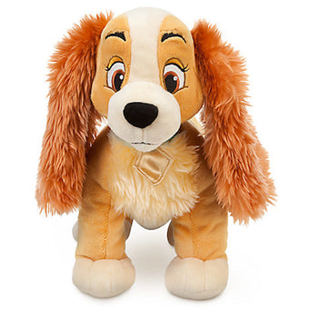 Disney Store Lady Plush Lady and the Tramp Medium 14'' Toy New With Tags