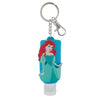 disney parks keychain keyring hand sanitizer princess ariel 1oz new with tags