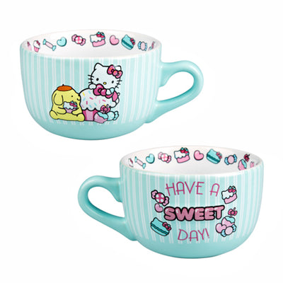 Universal Studios Hello Kitty Have a Sweet Day Latte Mug New