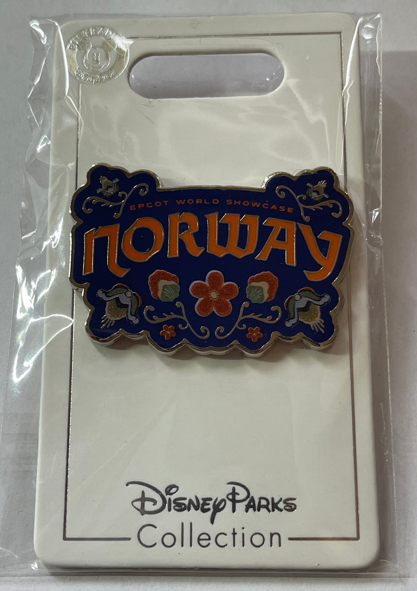 Disney Parks Epcot World Showcase Norway Pin New with Card