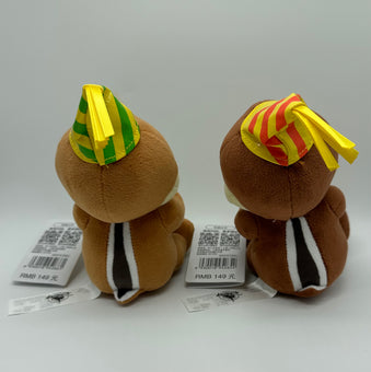 Disney Store Hong Kong Chip 'n Dale Donald Birthday Cupcakes Plush New with Tag