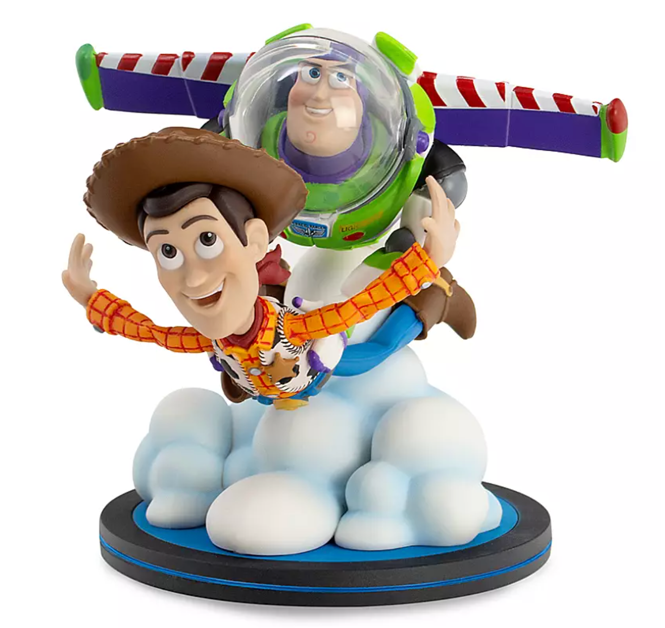 Disney Toy story 25th Woody and Buzz Q-Fig Max by QMx Figurine New with Box