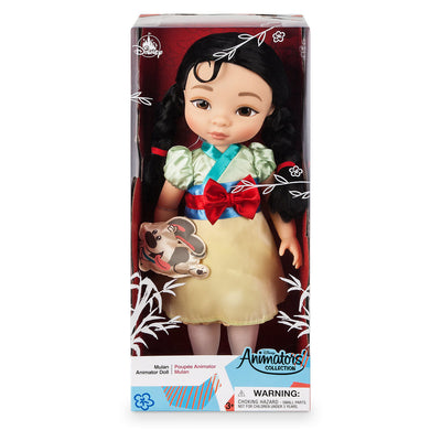 Disney 2019 Animators' Collection Mulan with Little Brother Doll New with Box