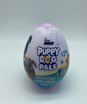 Disney Puppy Dog Pals Easter Surprise Mystery Pink Egg Mini Figure Sticker New