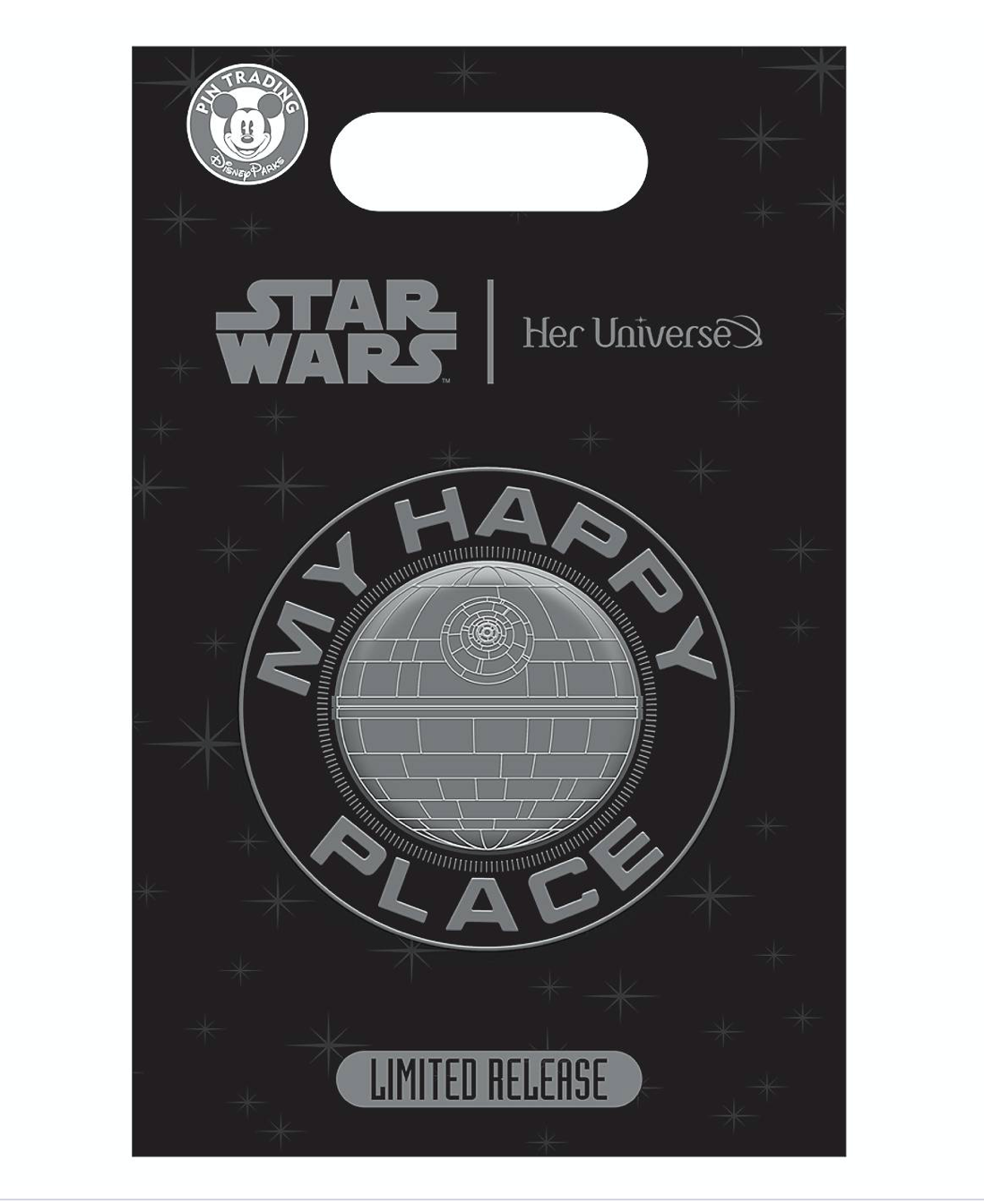 Disney Parks Death Star by Her Universe Limited Release Pin New with Card