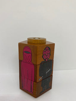 Disney Parks Star Wars Galaxy's Edge Wooden Game Darth Vader Maul Stormtrooper