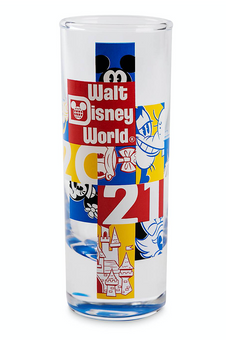 Disney Parks WDW 2021 Mickey and Friends Mini Glass New
