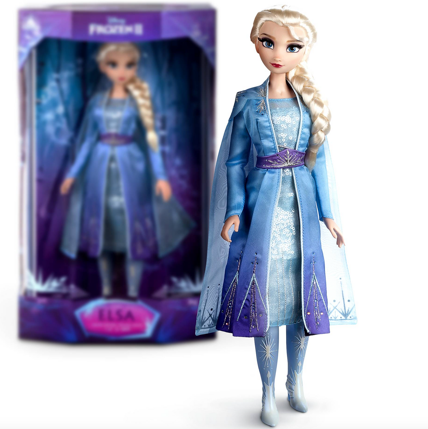 Limited Edition Elsa Doll In Box Disney Store Frozen Elsa Limited