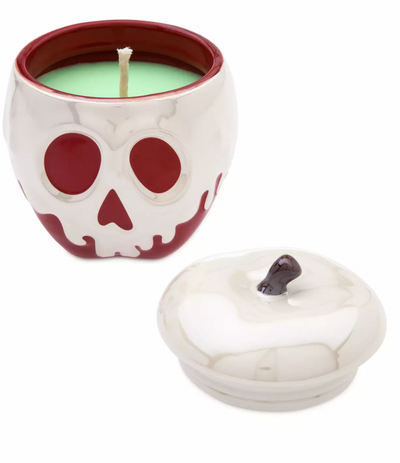 Disney Snow White Poisoned Apple Spiced Scent Candle Glows in the Dark New