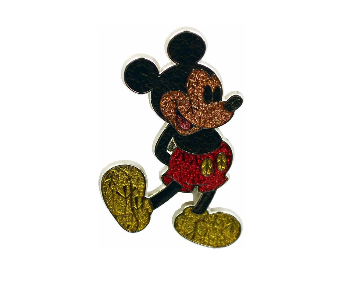 Disney Parks Mickey Mouse Silhouette Peace Signs Pin New with Card