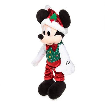 Disney Store 2019 Mickey Mouse Holiday Plush Doll Medium New with Tags