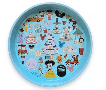 Disney Parks Cuties Figment Haunted Mansion Tin Tray by Jerrod Maruyama New