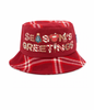 Disney Mickey Christmas Holiday Bucket Hat for Adults by Spirit Jersey New