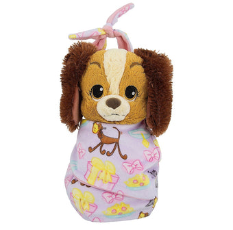 Disney Parks Baby Lady in a Blanket Pouch Plush New with Tags
