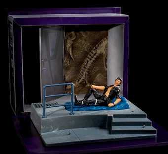 Mattel Creations Jurassic Park Chaos Theory Dr. Ian Malcolm Figure New With Box