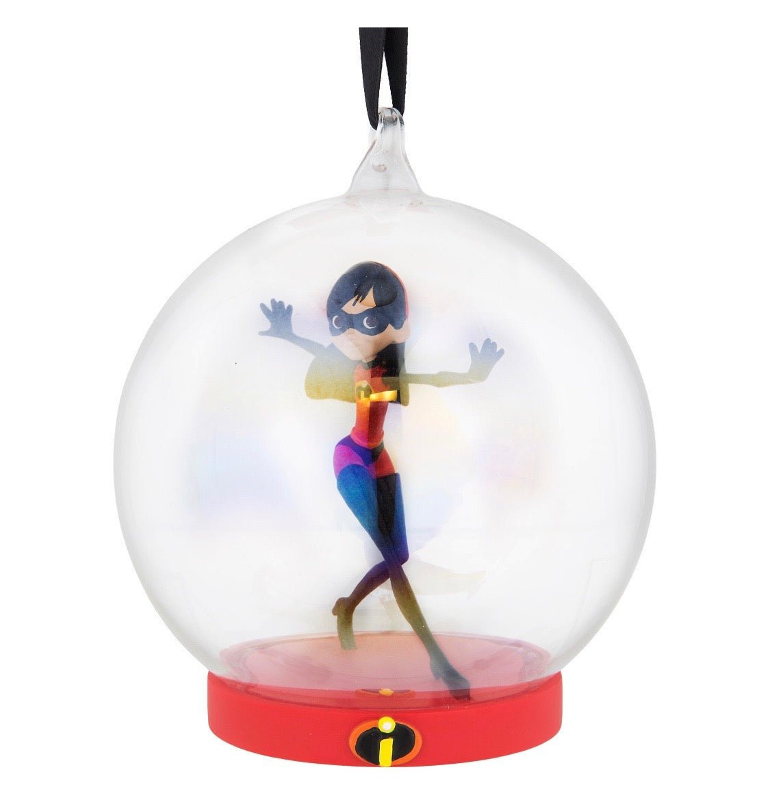 Disney Parks The Incredibles Violet Globe Christmas Ornament New with Tags