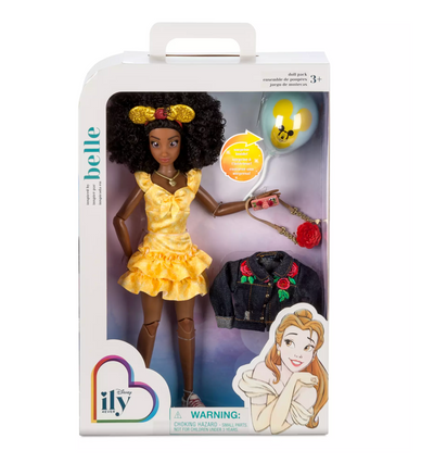 Disney Ily 4EVER Doll Inspired by Belle with Accessories New with Box