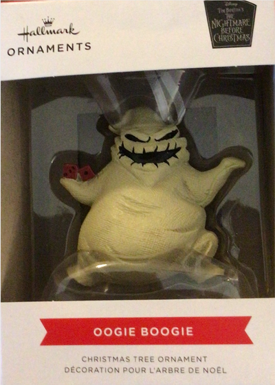 Hallmark 2021 Disney Nightmare Before Christmas Oogie Boogie Ornament New Box