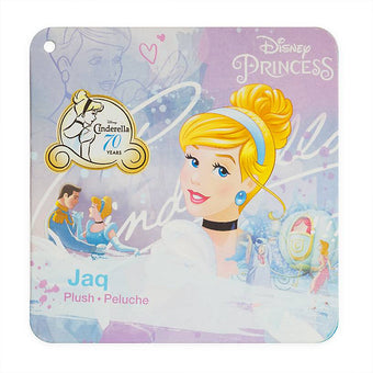 Disney Store Princess 70th Cinderella Jaq Mini Bean Bag Plush New with Tag
