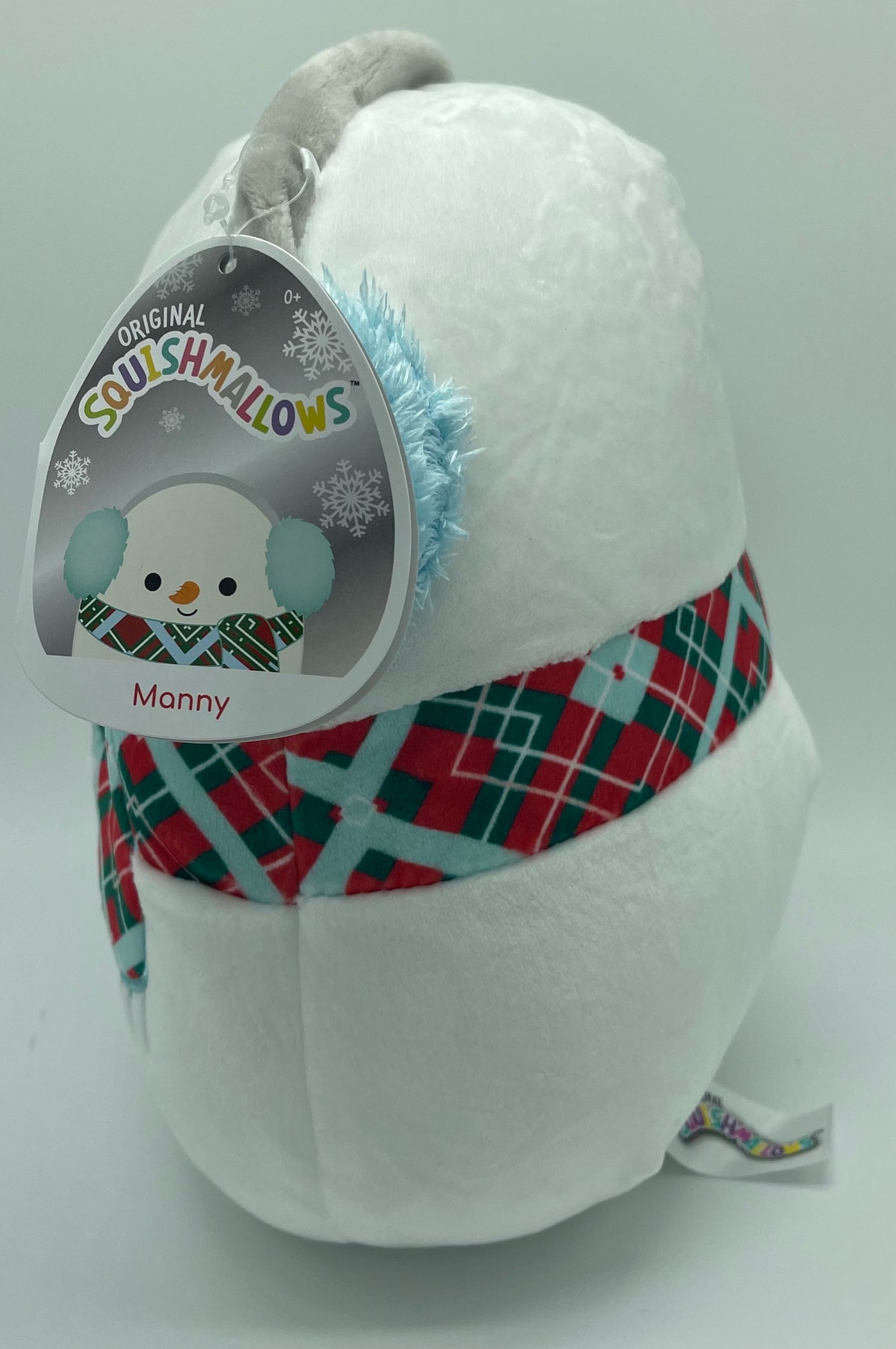 Original Squishmallows Manny Christmas Holiday 8"Plush 2021 New With Tag