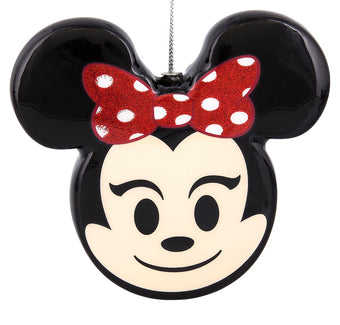 Disney Parks Minnie Mouse Emoji Ornament New With Tags
