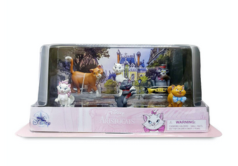 Disney 50th The Aristocats Figure Play Set Cake Topper New with Box