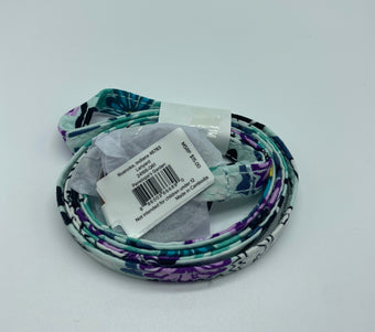 Vera Bradley Factory Style Lanyard Cotton Penelope's Garden New with Tag