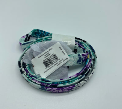 Vera Bradley Factory Style Lanyard Cotton Penelope's Garden New with Tag