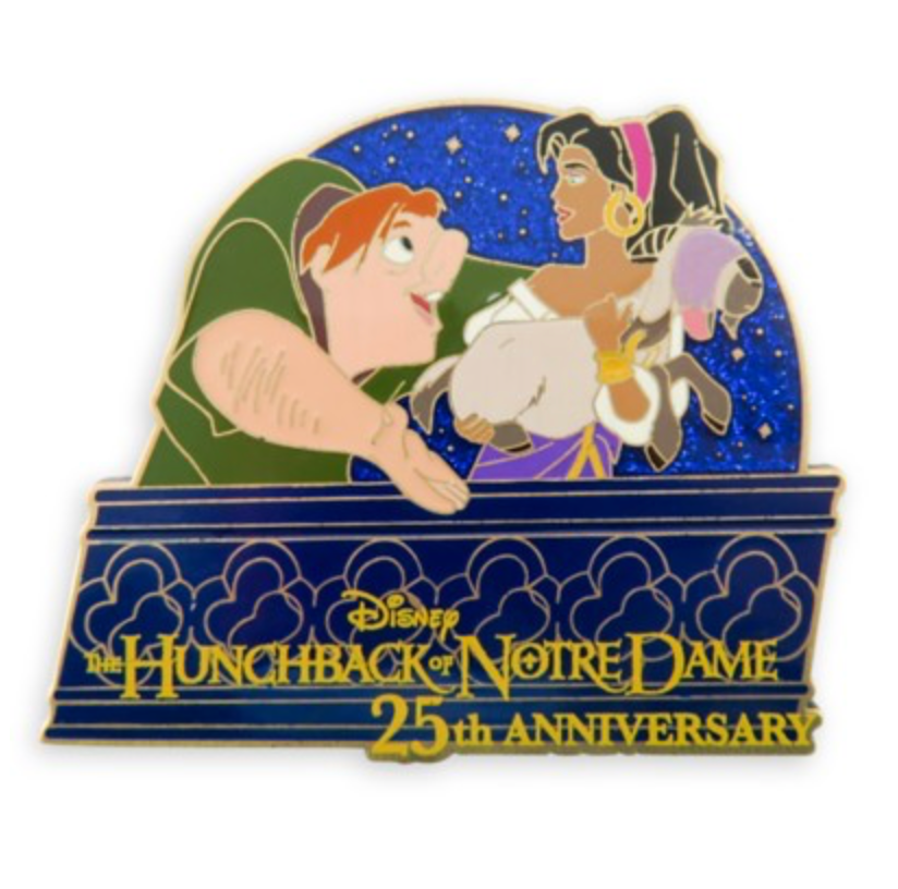 Disney The Hunchback of Notre Dame 25th Anniversary Pin Limited New with Card