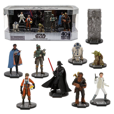 Disney Star Wars The Empire Strikes Back Deluxe Figure Play Set 40th New